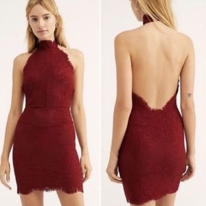 Free People Backless Lace Dress